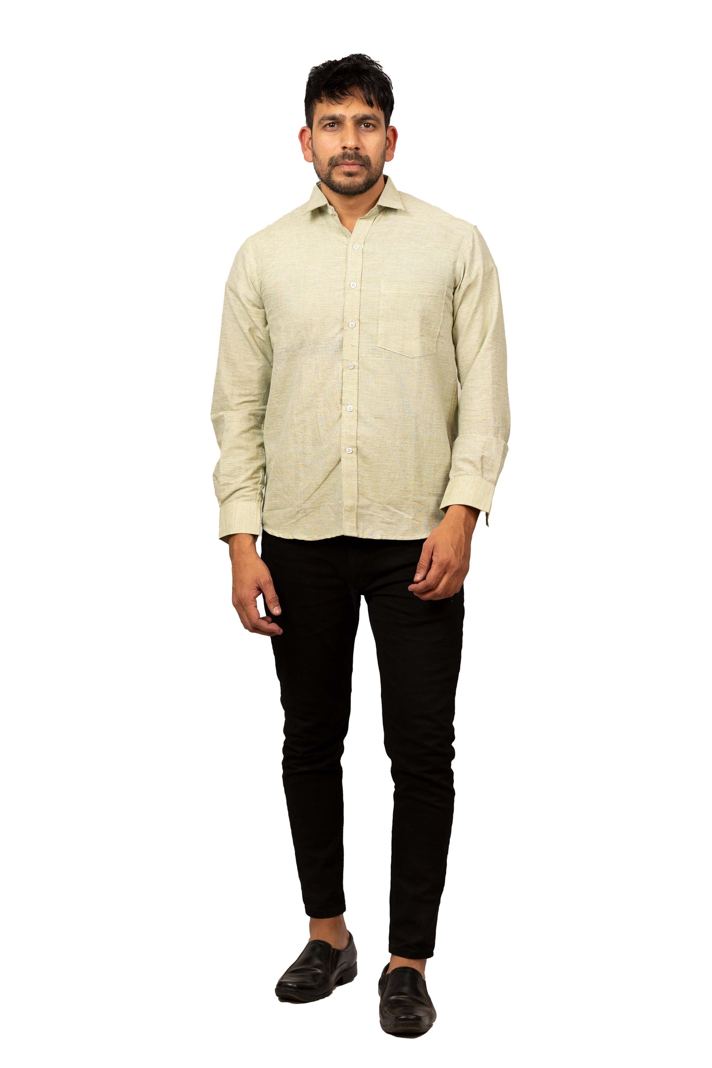 Handloom Men's Full Shirt - WeHandloom # Shirt