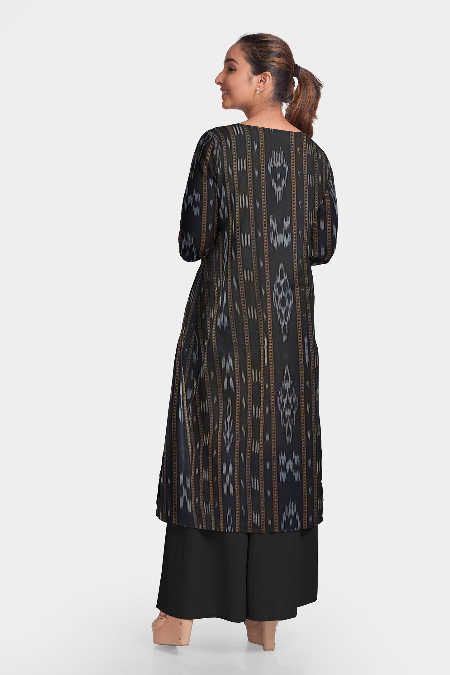 Women Cotton Kurta Set - WeHandloom # Kurta Set