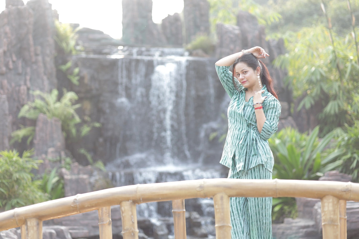 Cotton Green Coord Set