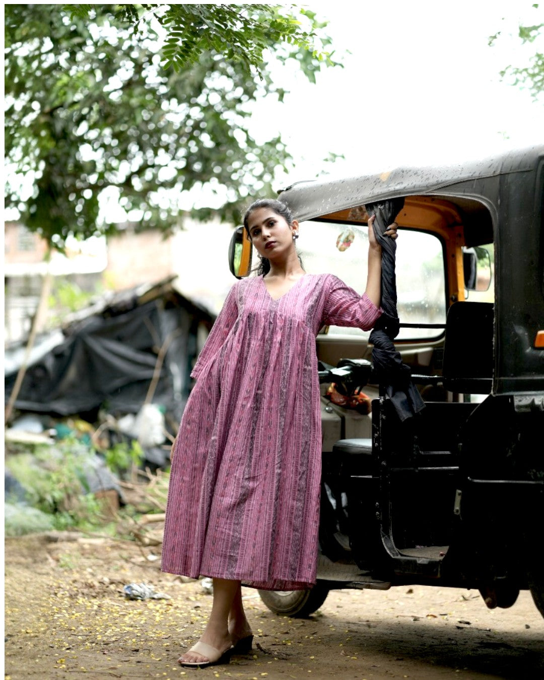 Handloom Stylish Cotton Single Dress