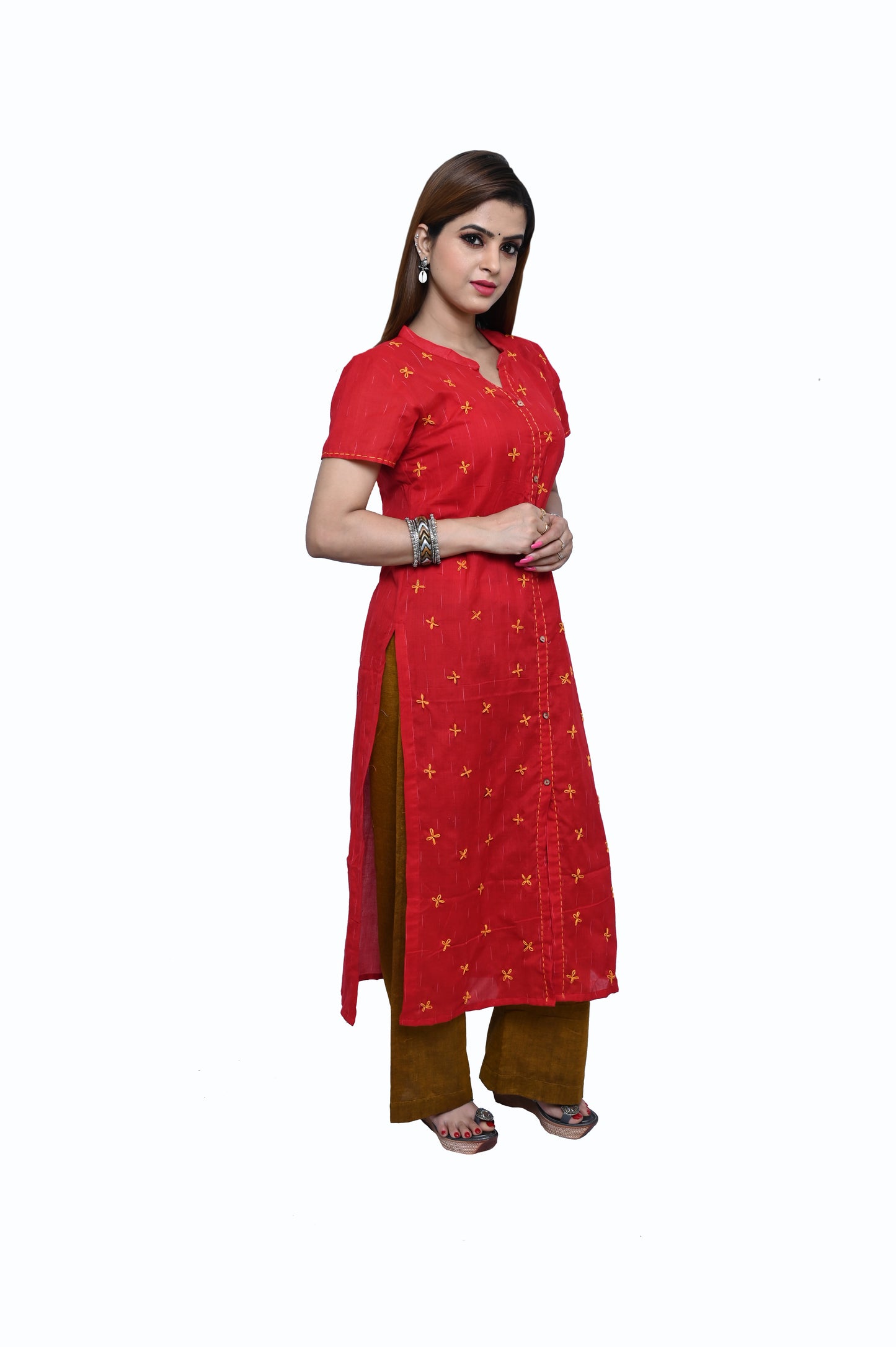 Handloom Cotton Kurta Set - WeHandloom # Kurta Set