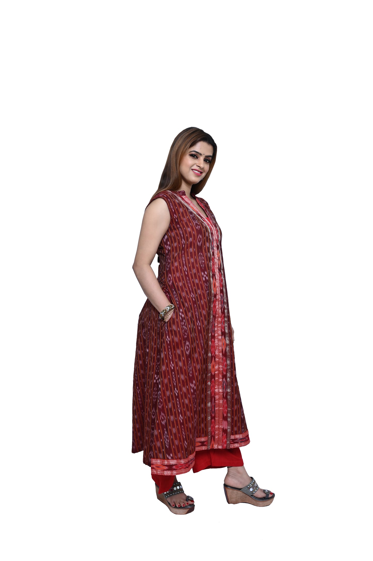 Handloom Stylish Kurta set - WeHandloom # Kurta Set