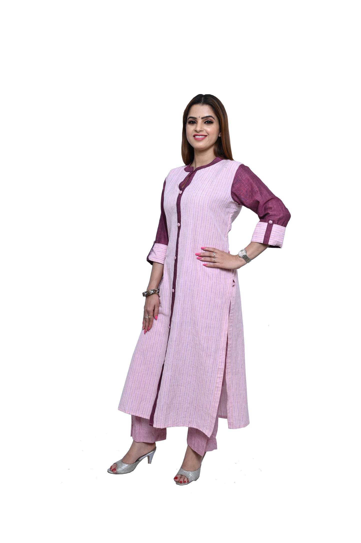 Khadi Cotton Women Kurta - WeHandloom # Kurta