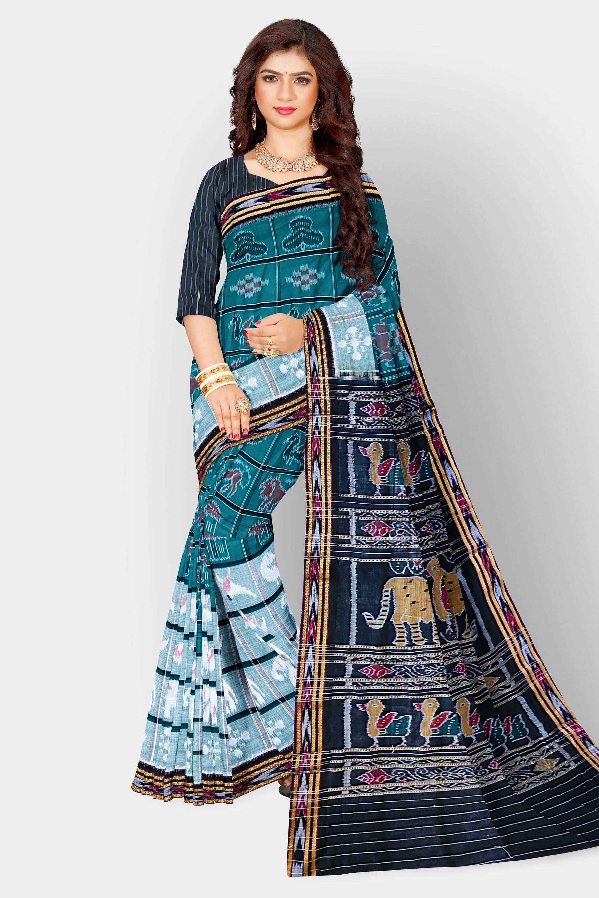 Handloom Cotton Saree - WeHandloom # Saree
