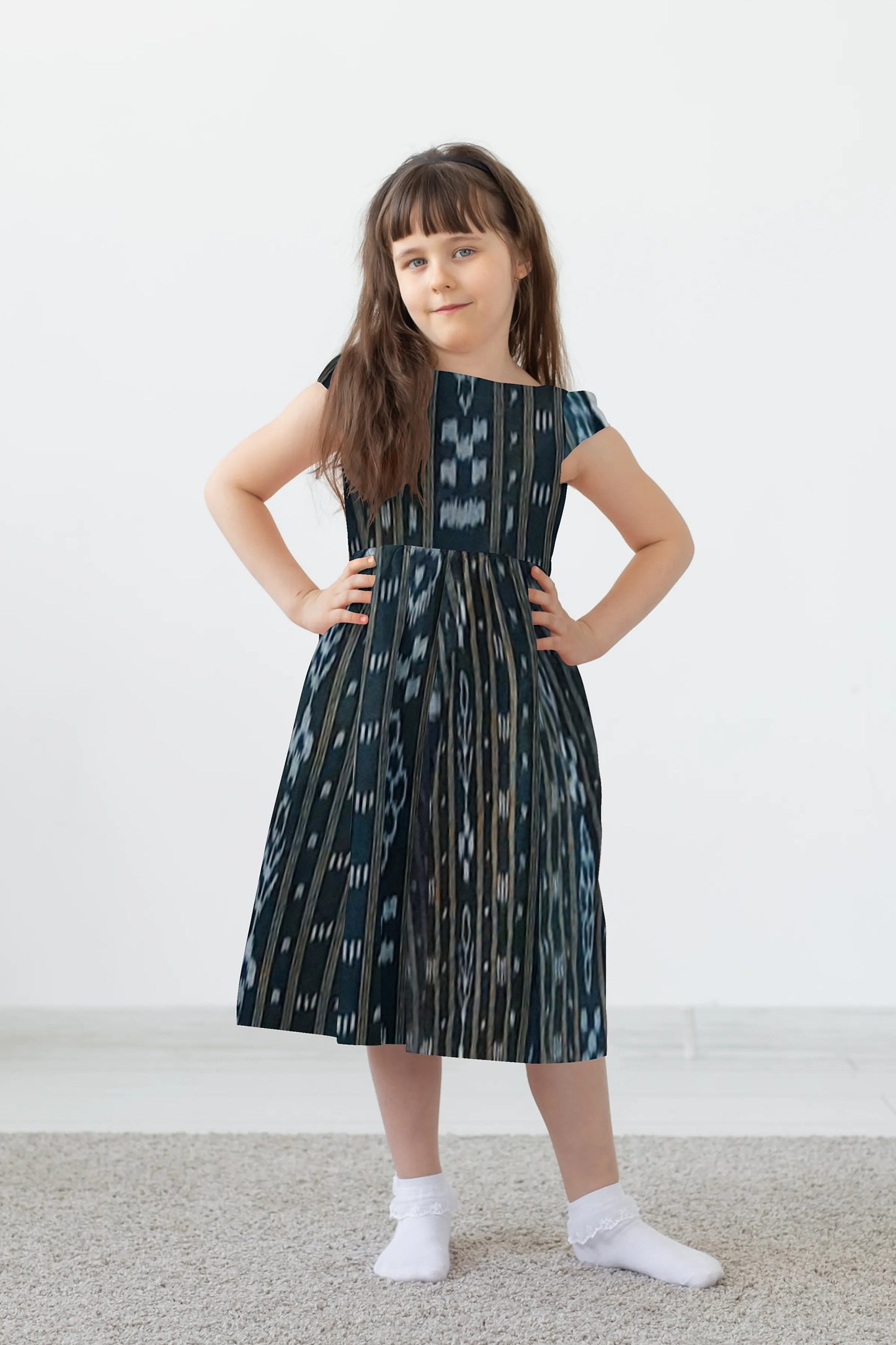 Cotton Girls Dress - WeHandloom # Dress
