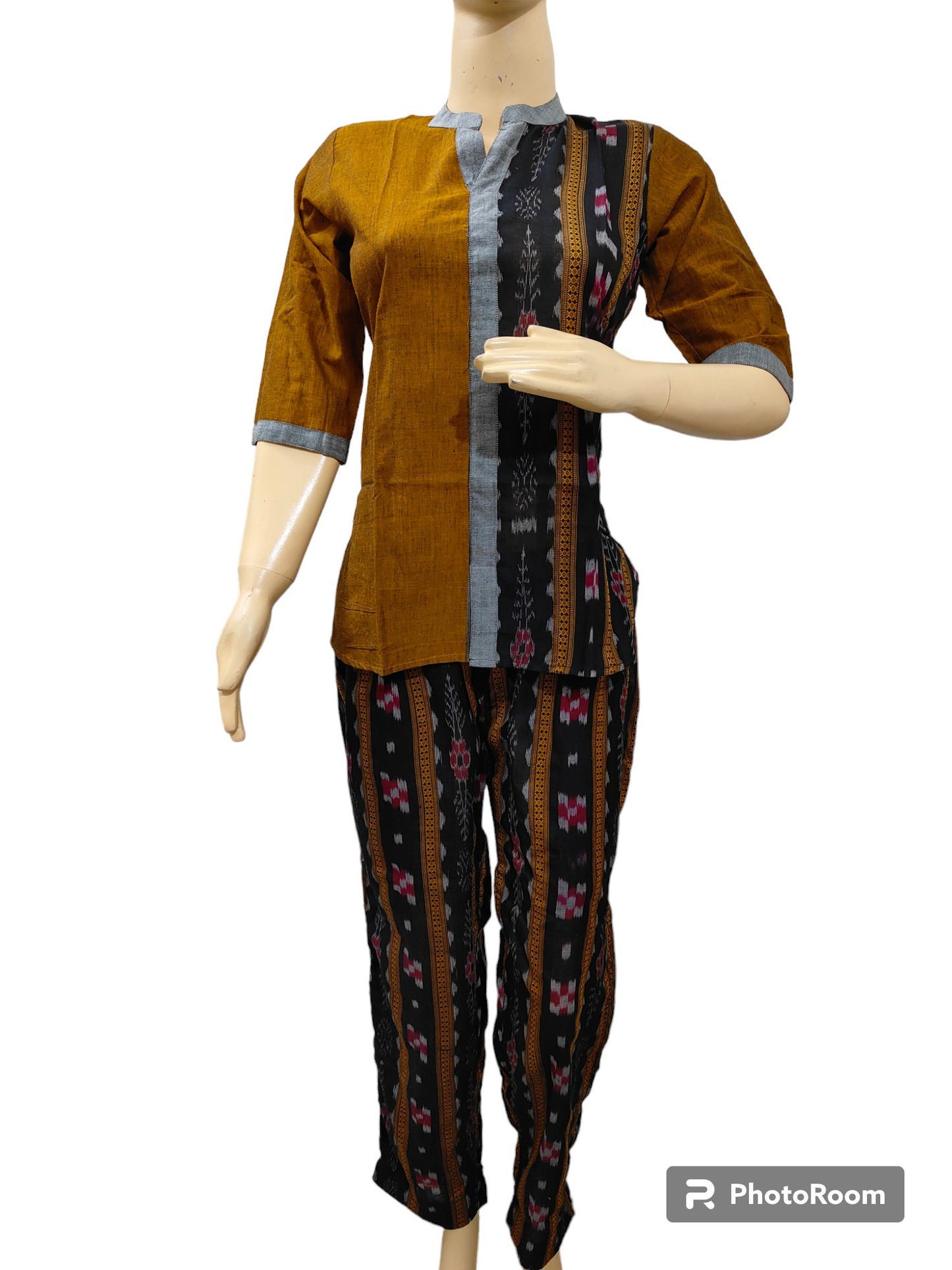 Handloom Cotton Coord Set
