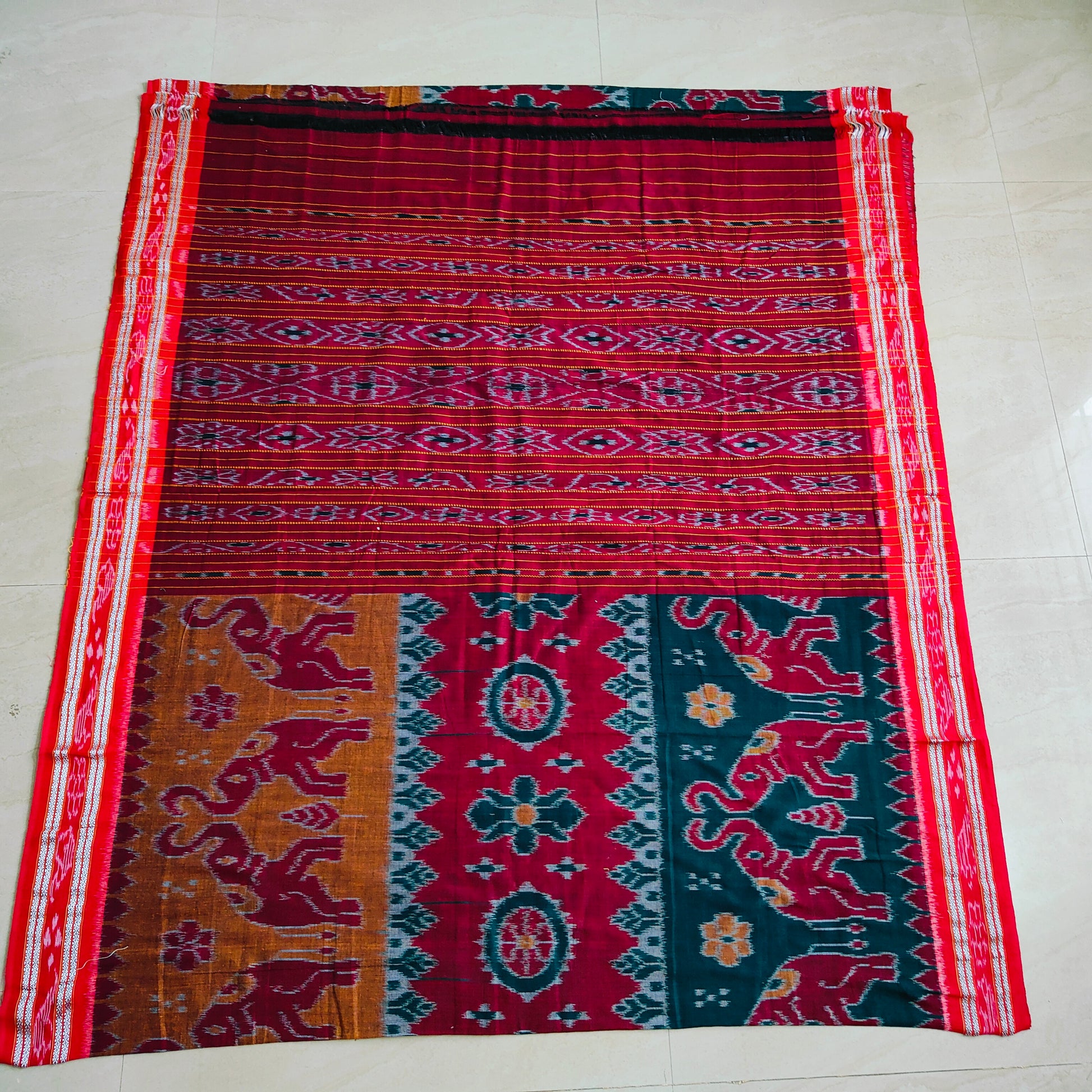 Handloom Cotton Saree - WeHandloom # Saree