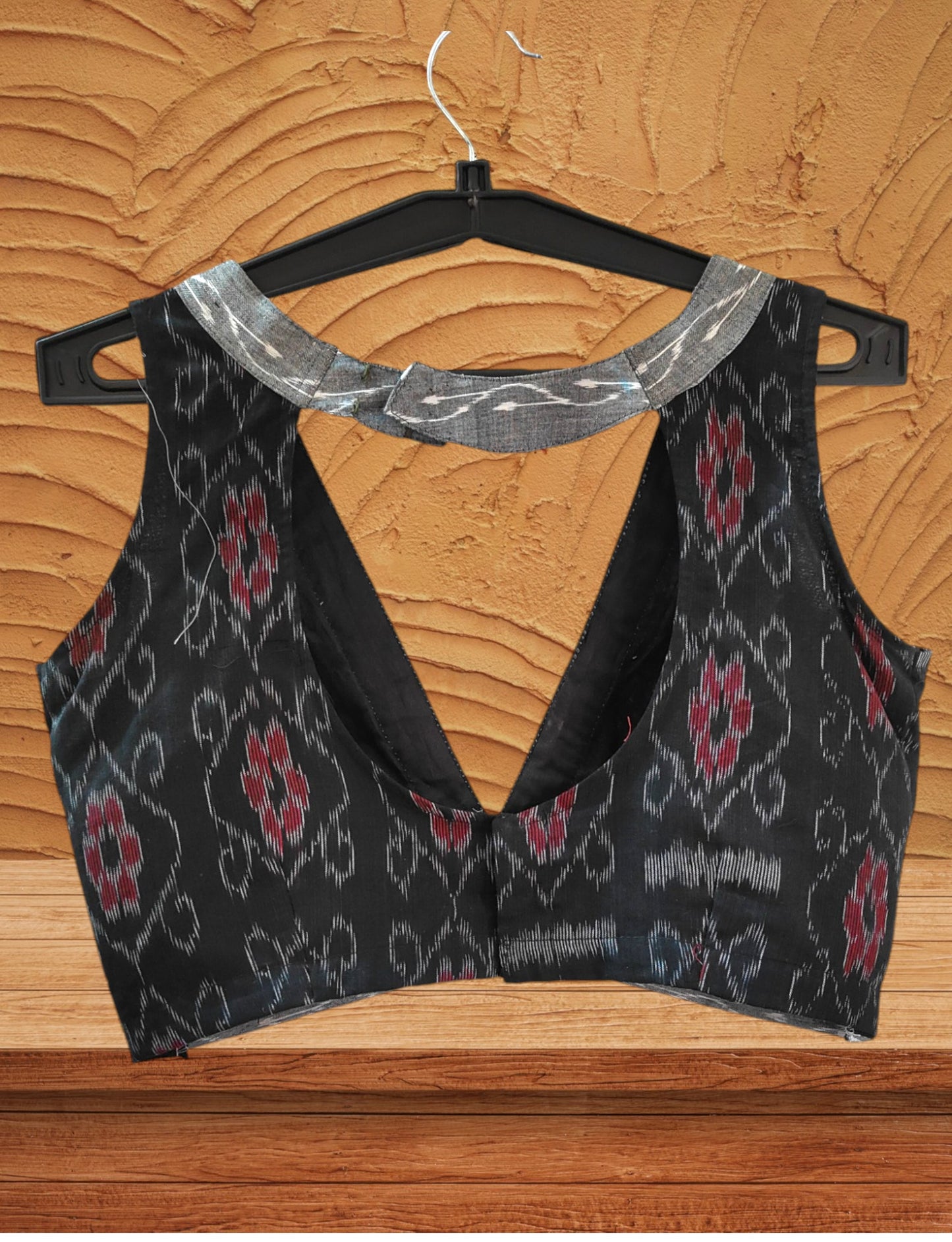 Handloom Stylish Black Blouse