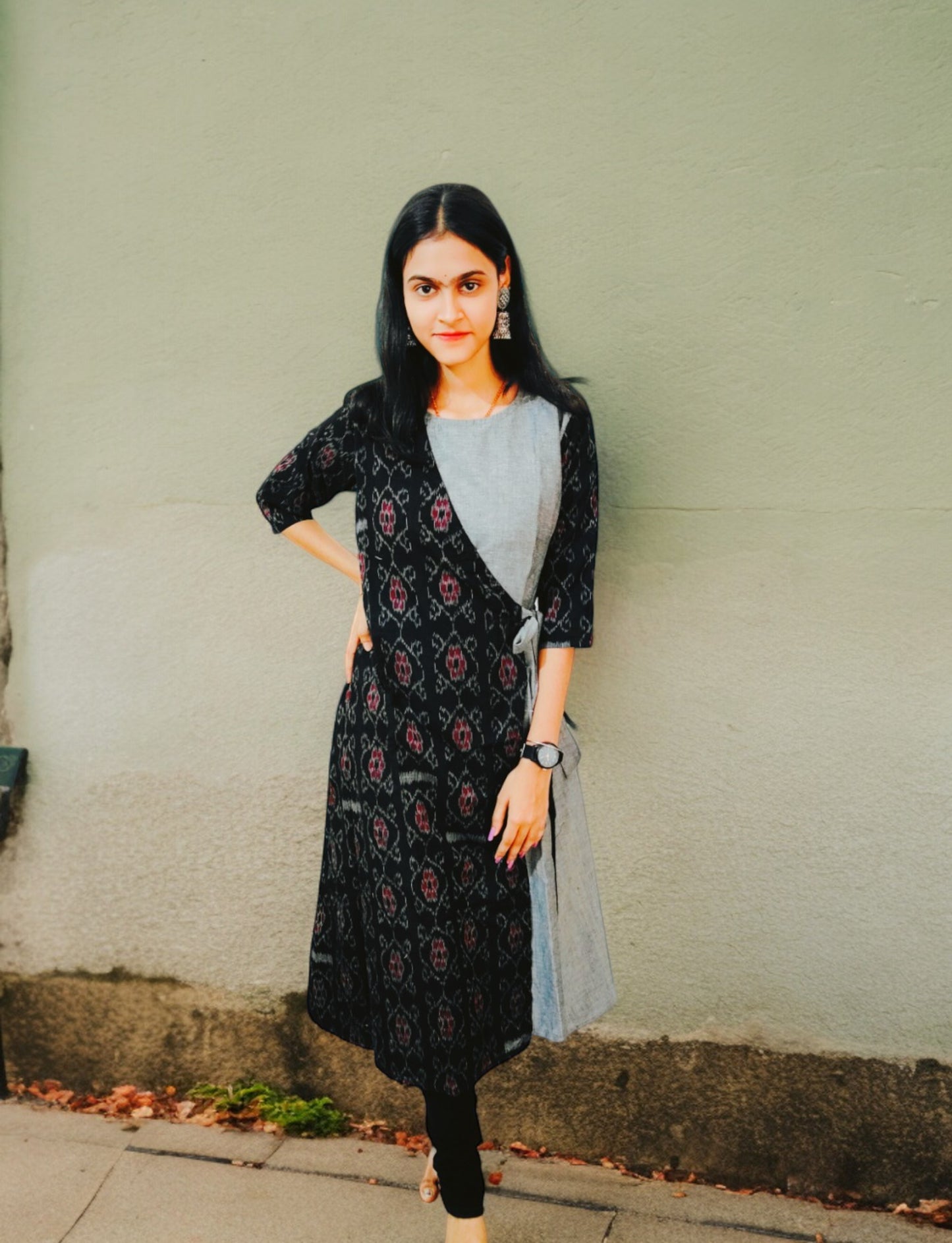 Cotton Stylish wrap dress