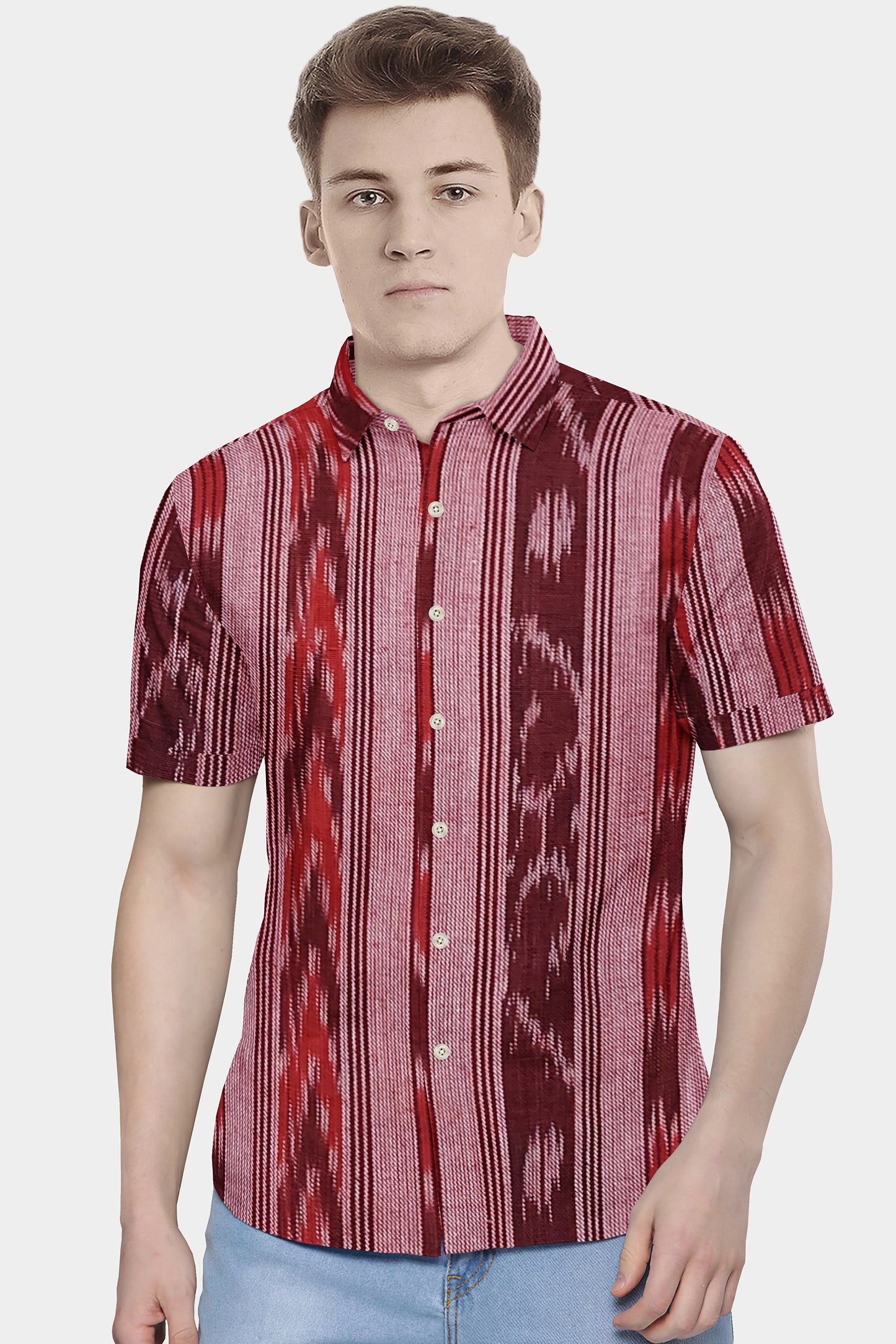 Mens Black Half Shirts