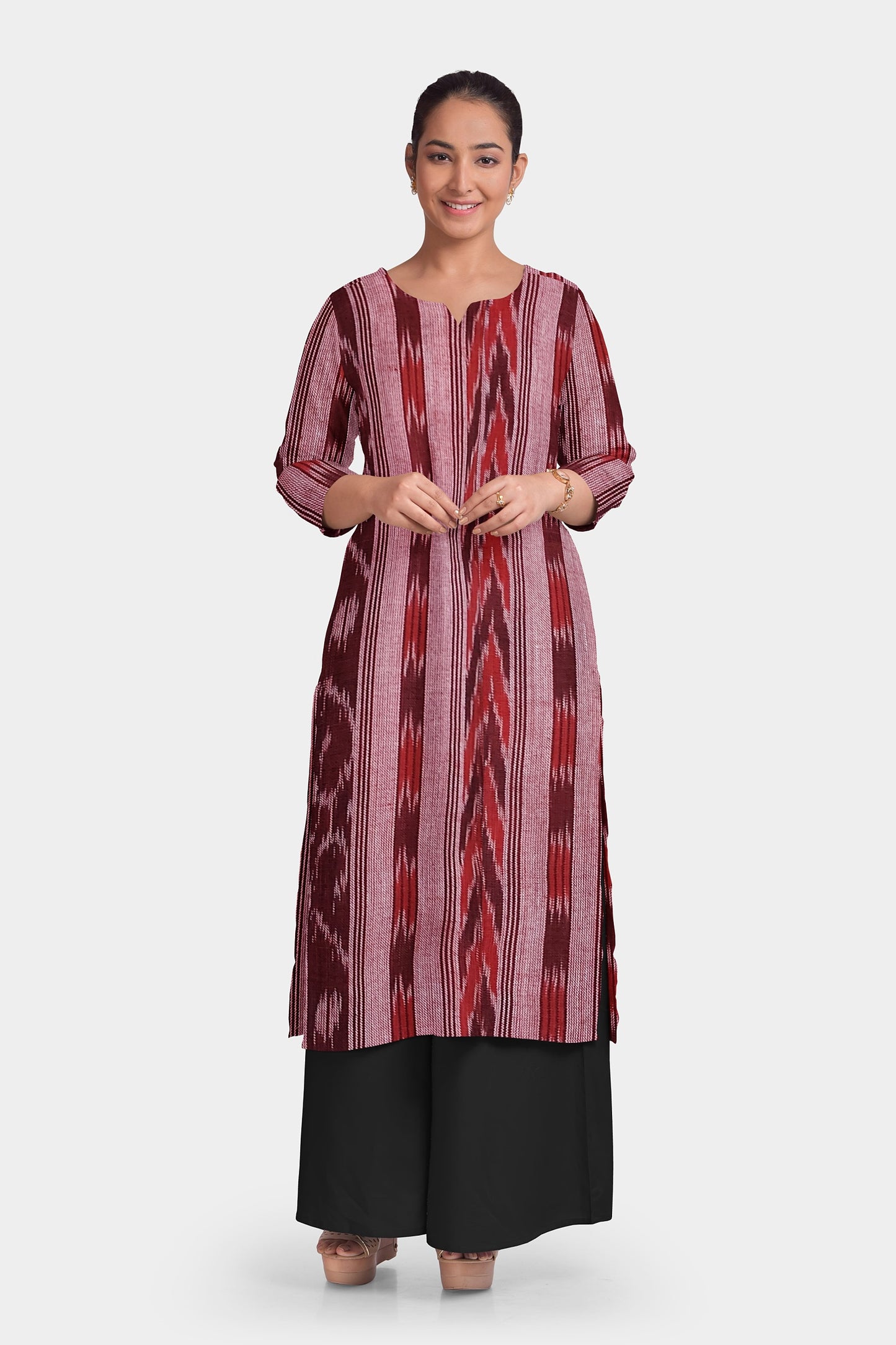 Cotton Women Kurta Set - WeHandloom # Kurta Set