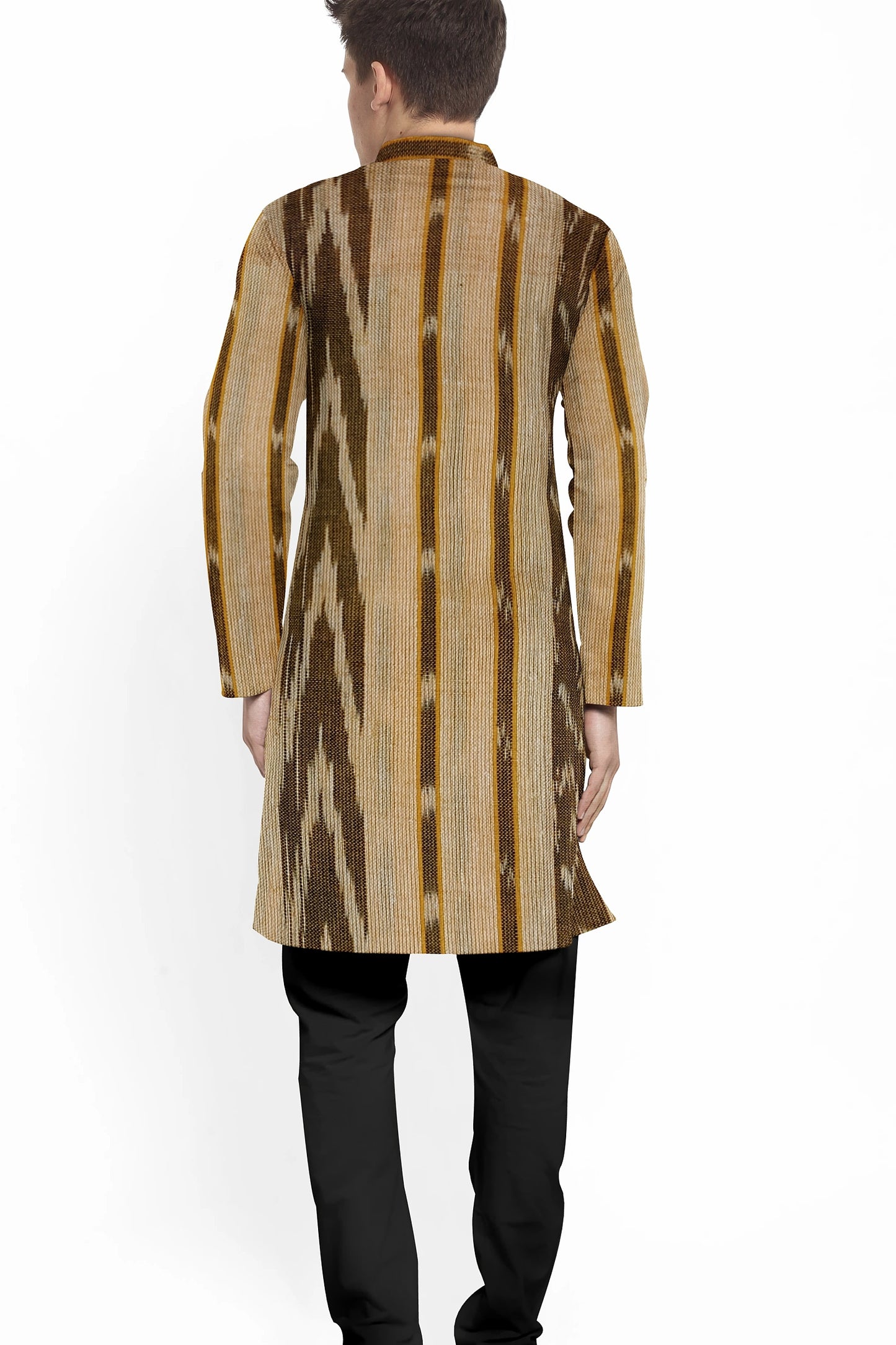 Handloom Ikkat Mens Kurta - WeHandloom # Kurta