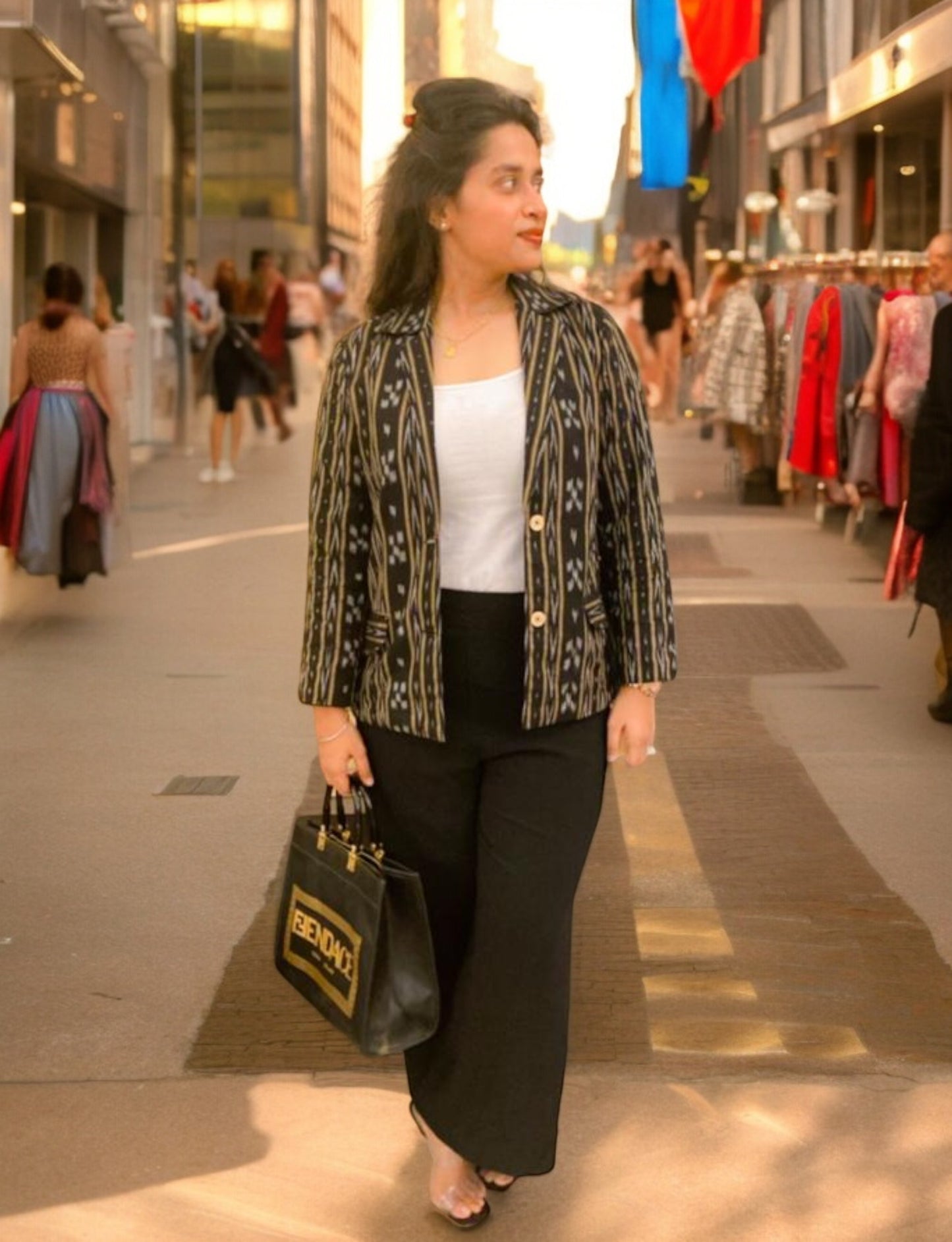 Women Stylish Black Blazer