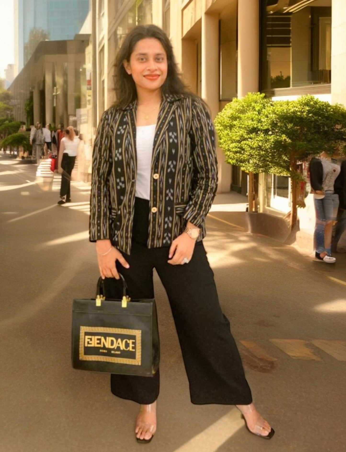 Women Stylish Black Blazer