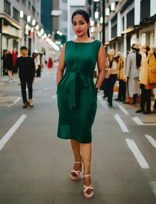 Handloom Cotton Stylish Single Dress