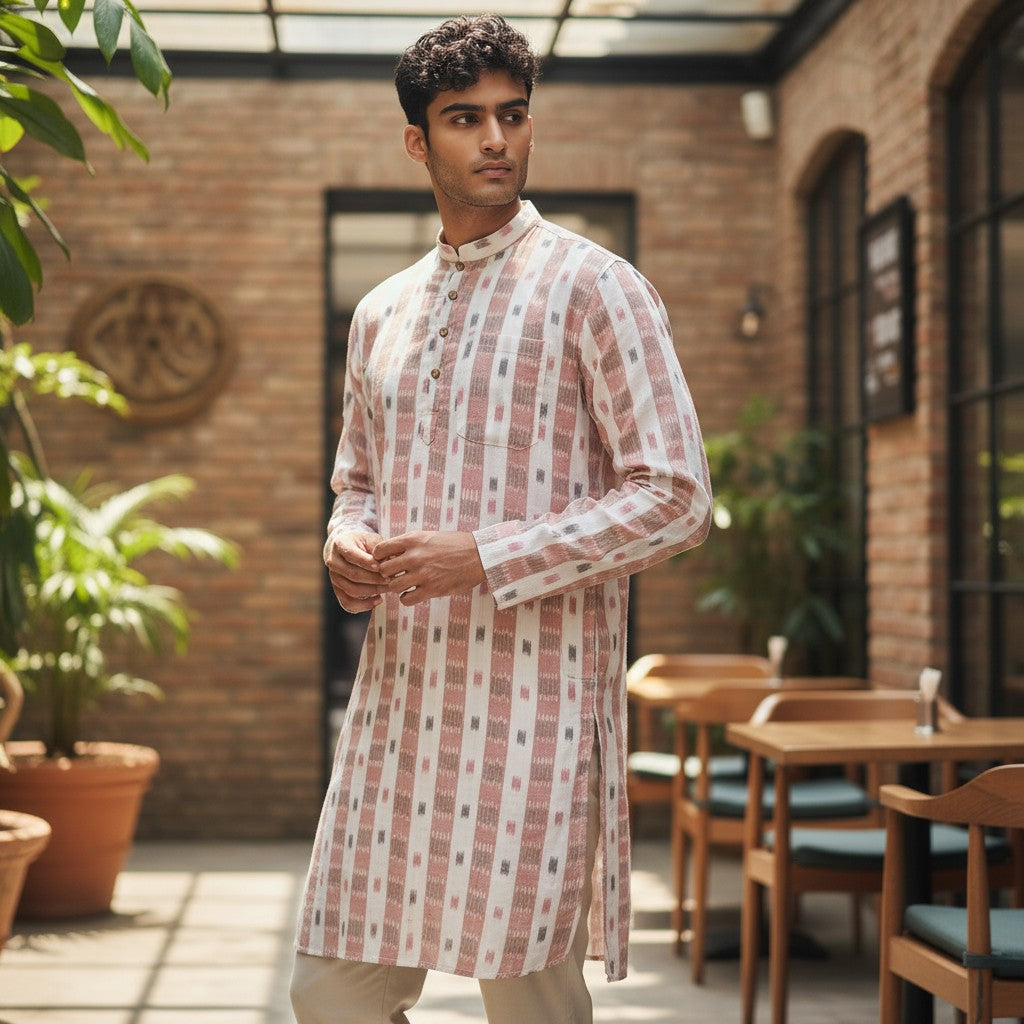 Handloom Mens Kurta