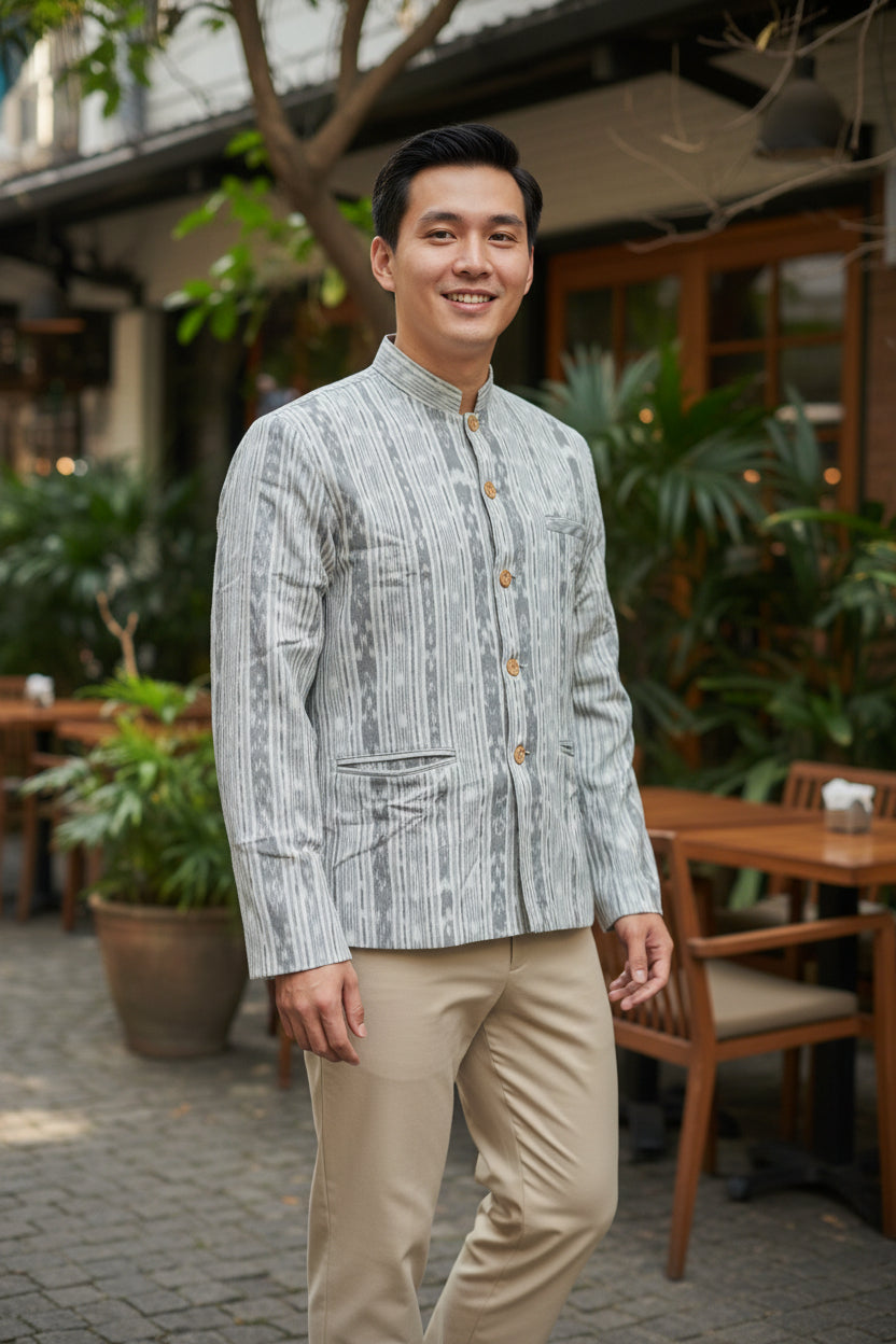 Handloom Men's Chinses Blazer