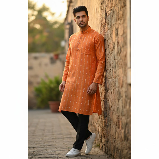 Handloom Mens Kurta