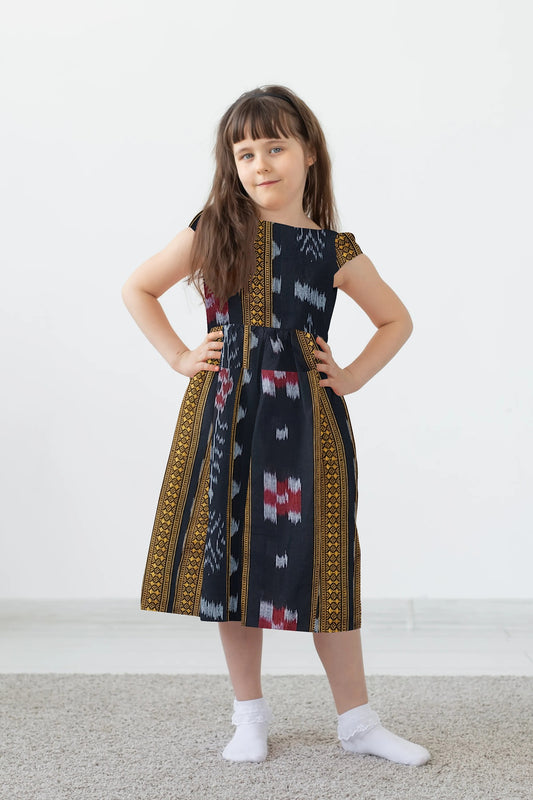 Handloom Girl Dress