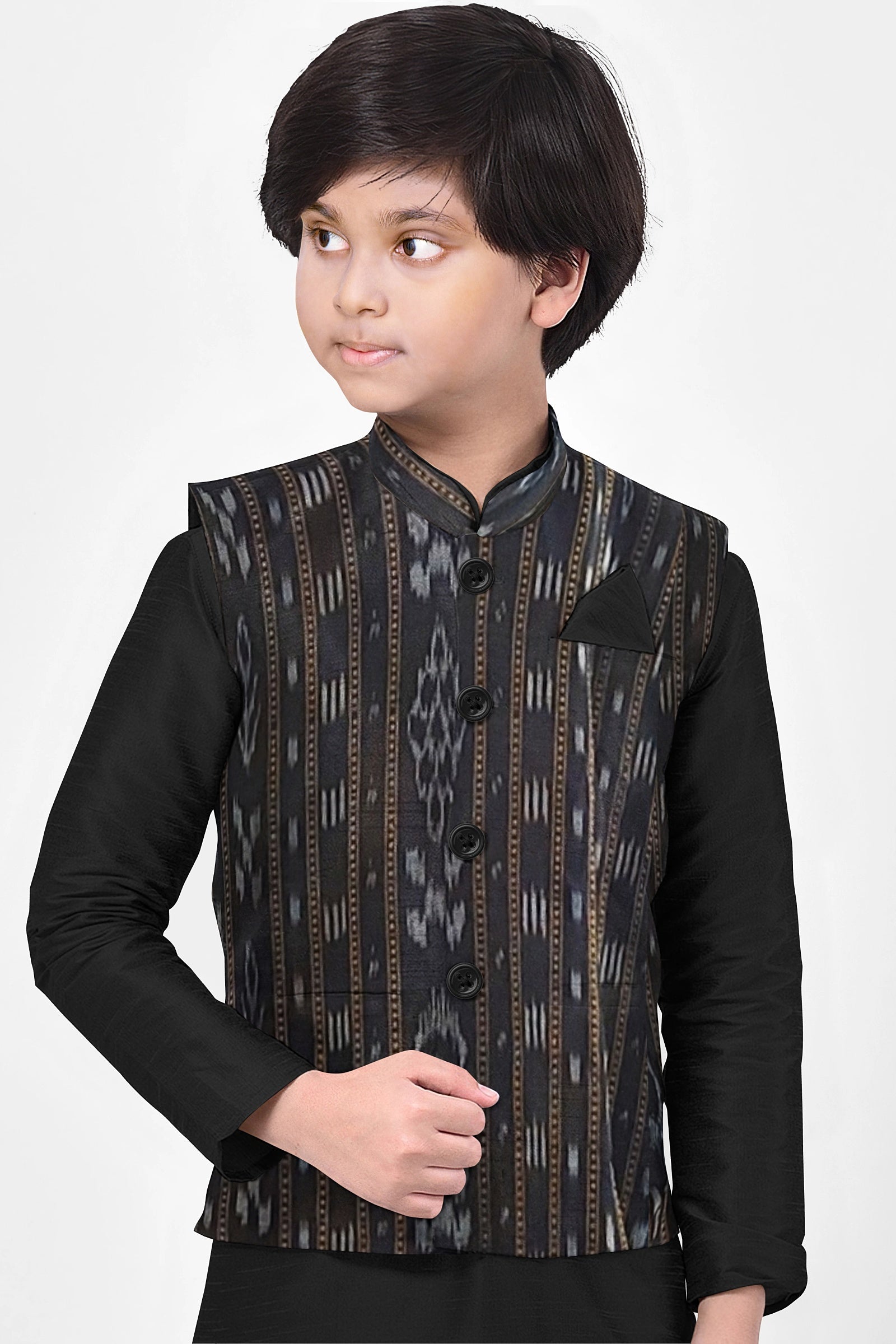 Half hot sale cotton jacket