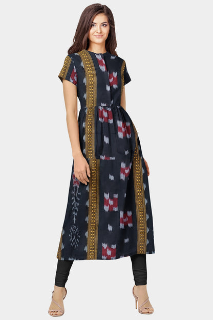 Handloom Black Pasapali single Dress
