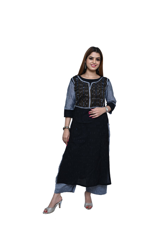 Handloom Cotton Kurta Set - WeHandloom # Kurta Set