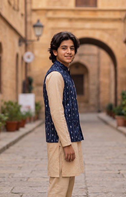 Boys Blue Dali Half Jacket