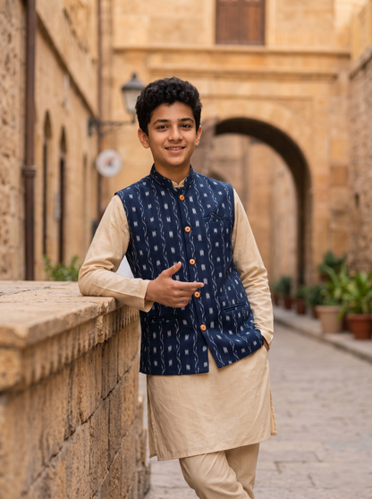 Boys Blue Dali Half Jacket