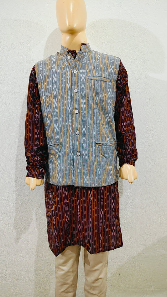 Handloom Mens Modi Jacket