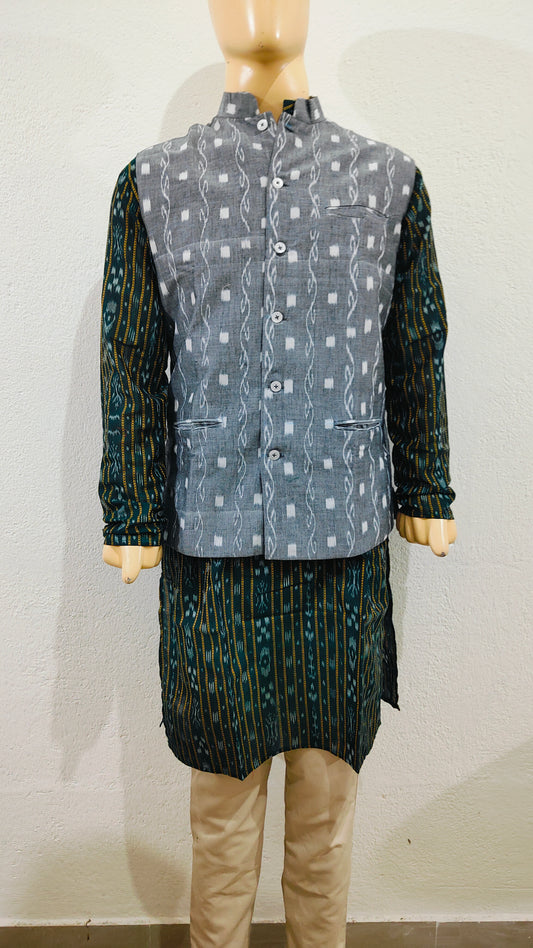 Handloom Mens Modi Jacket