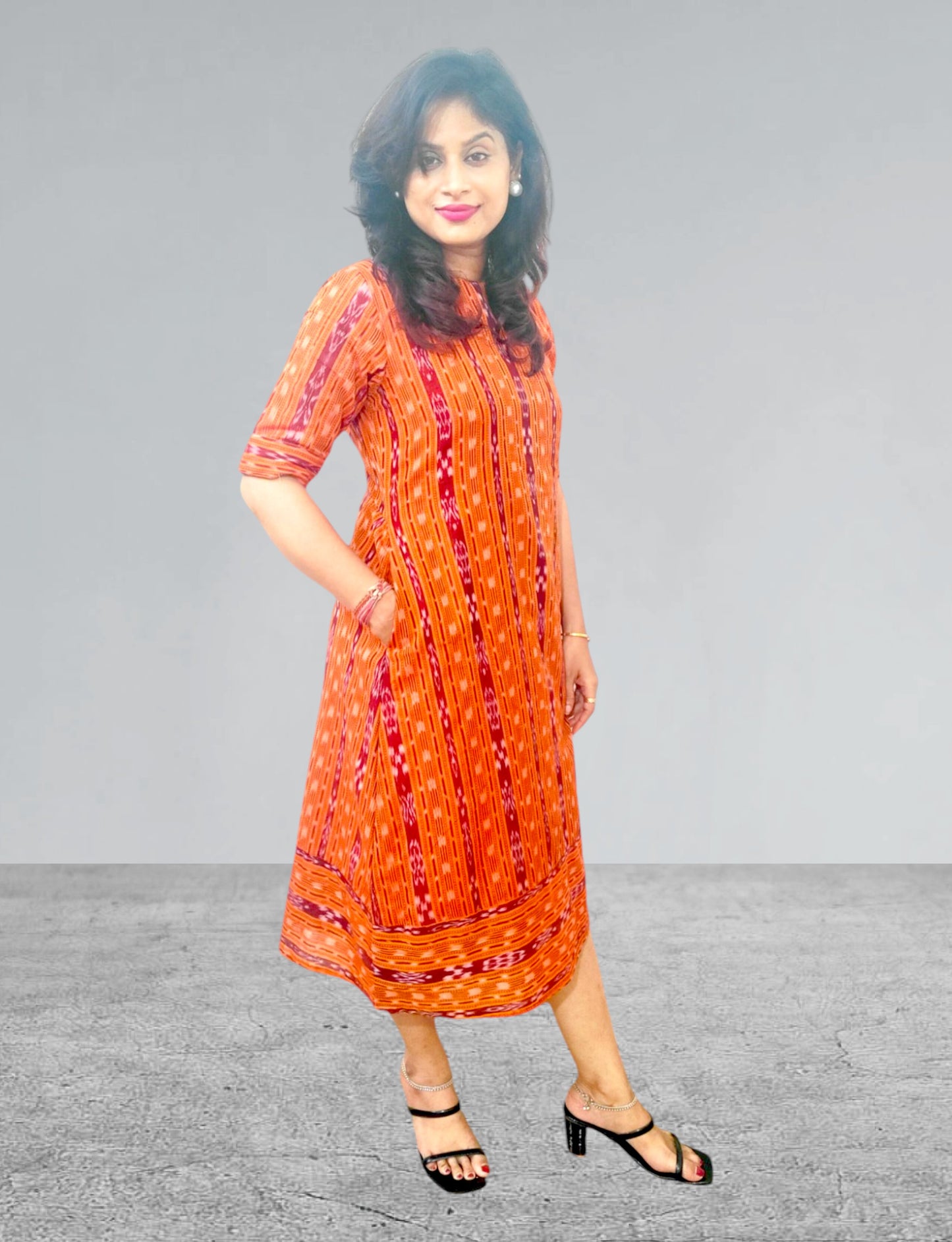 Handloom Stylish Single Dress