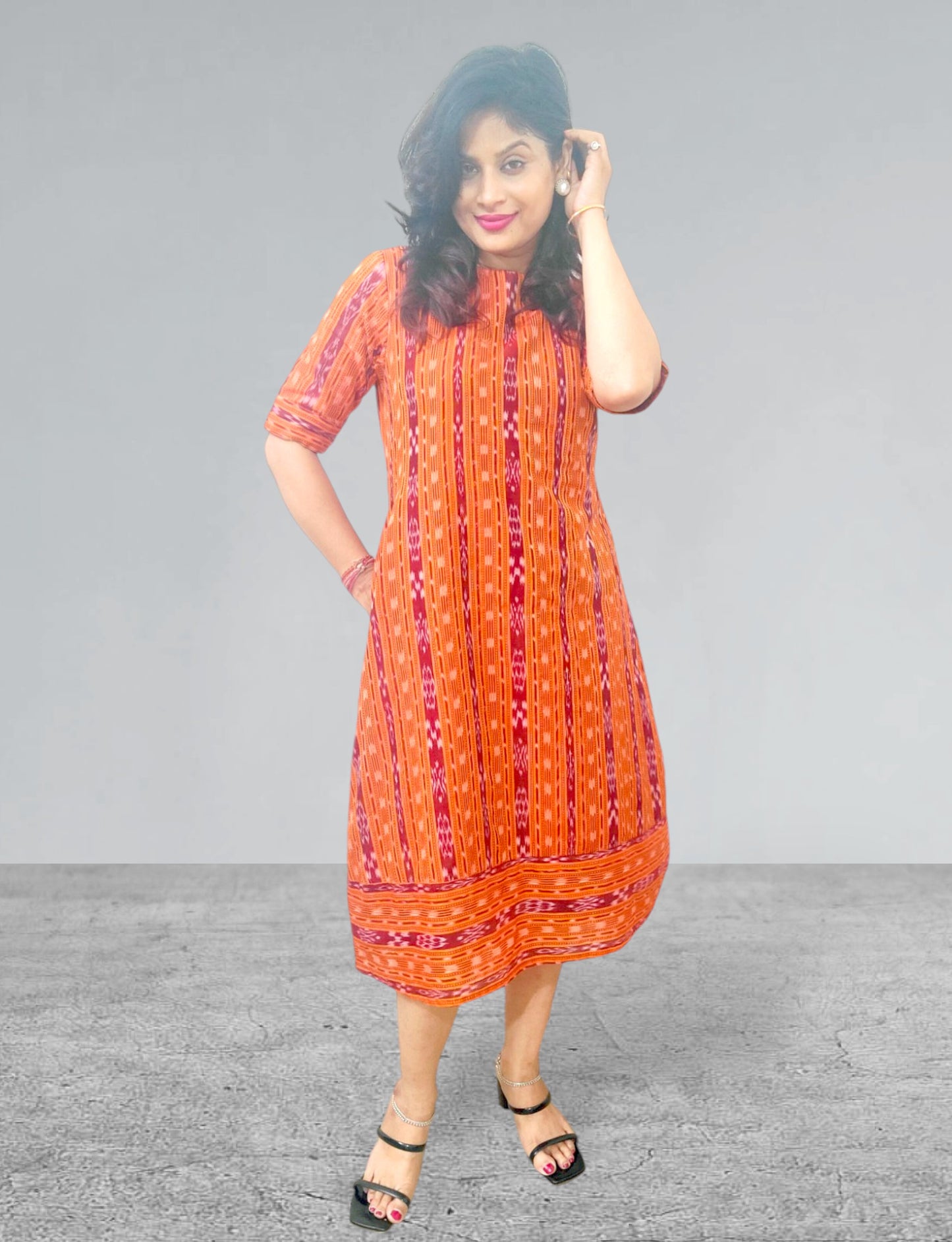 Handloom Stylish Single Dress