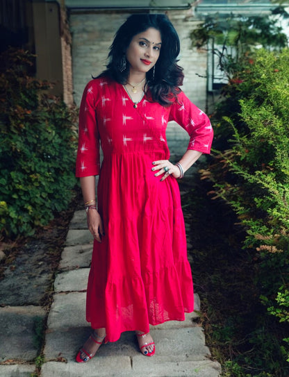 Red Star Single Dress