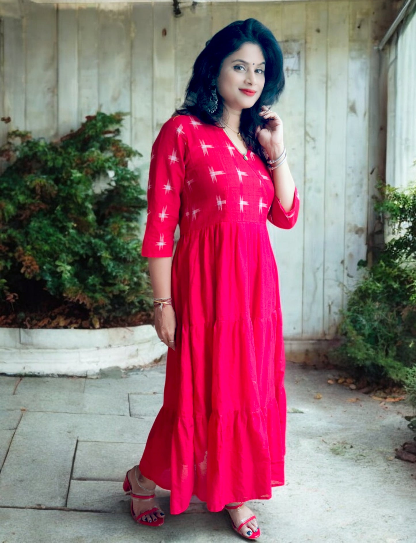 Red Star Single Dress