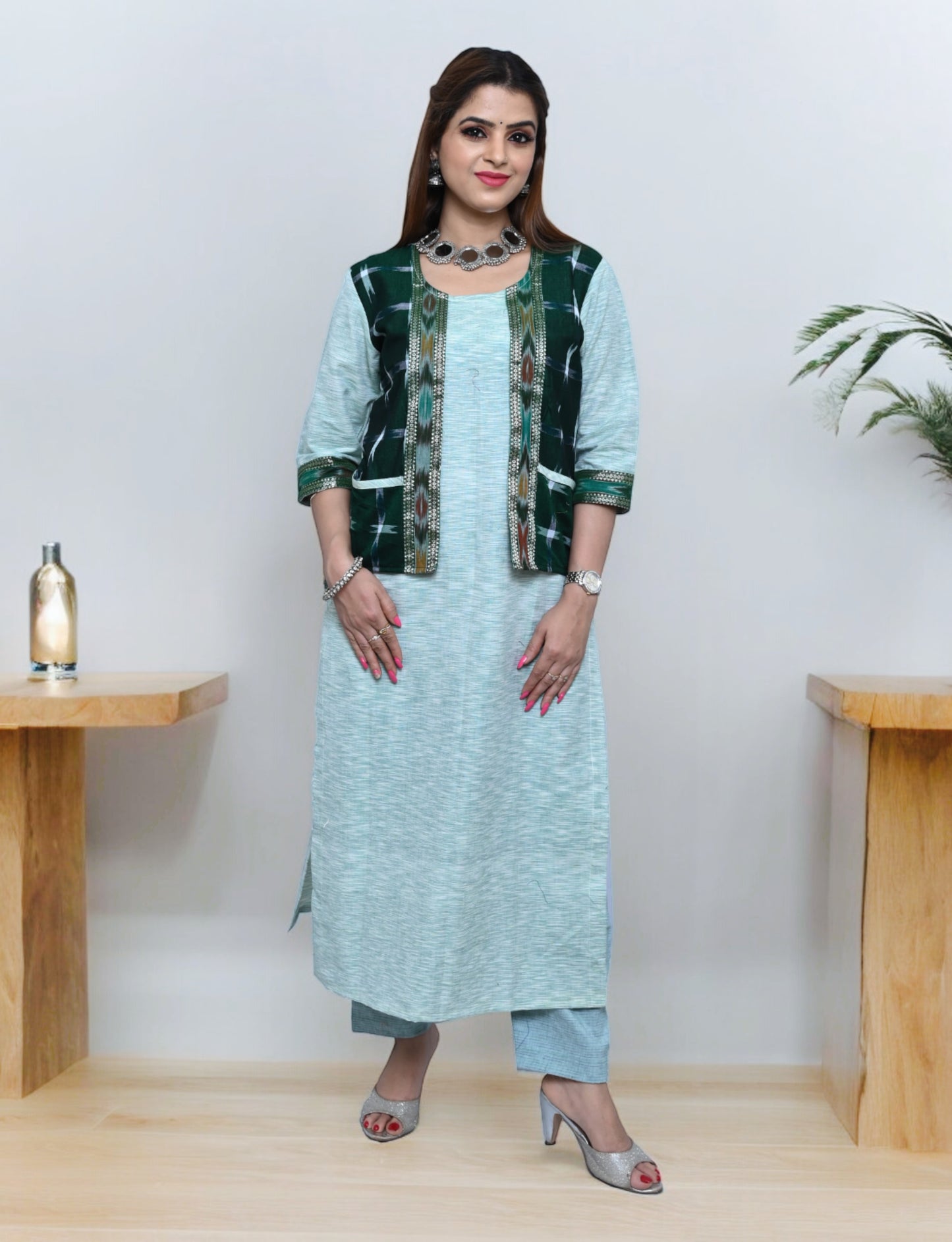 Handloom Khadi Cotton kurti