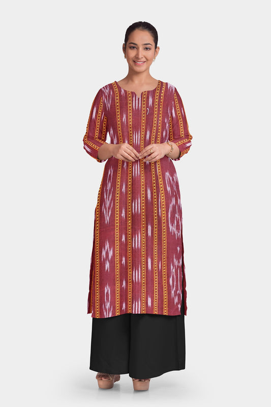 Cotton Women Kurta Set - WeHandloom # Kurta Set