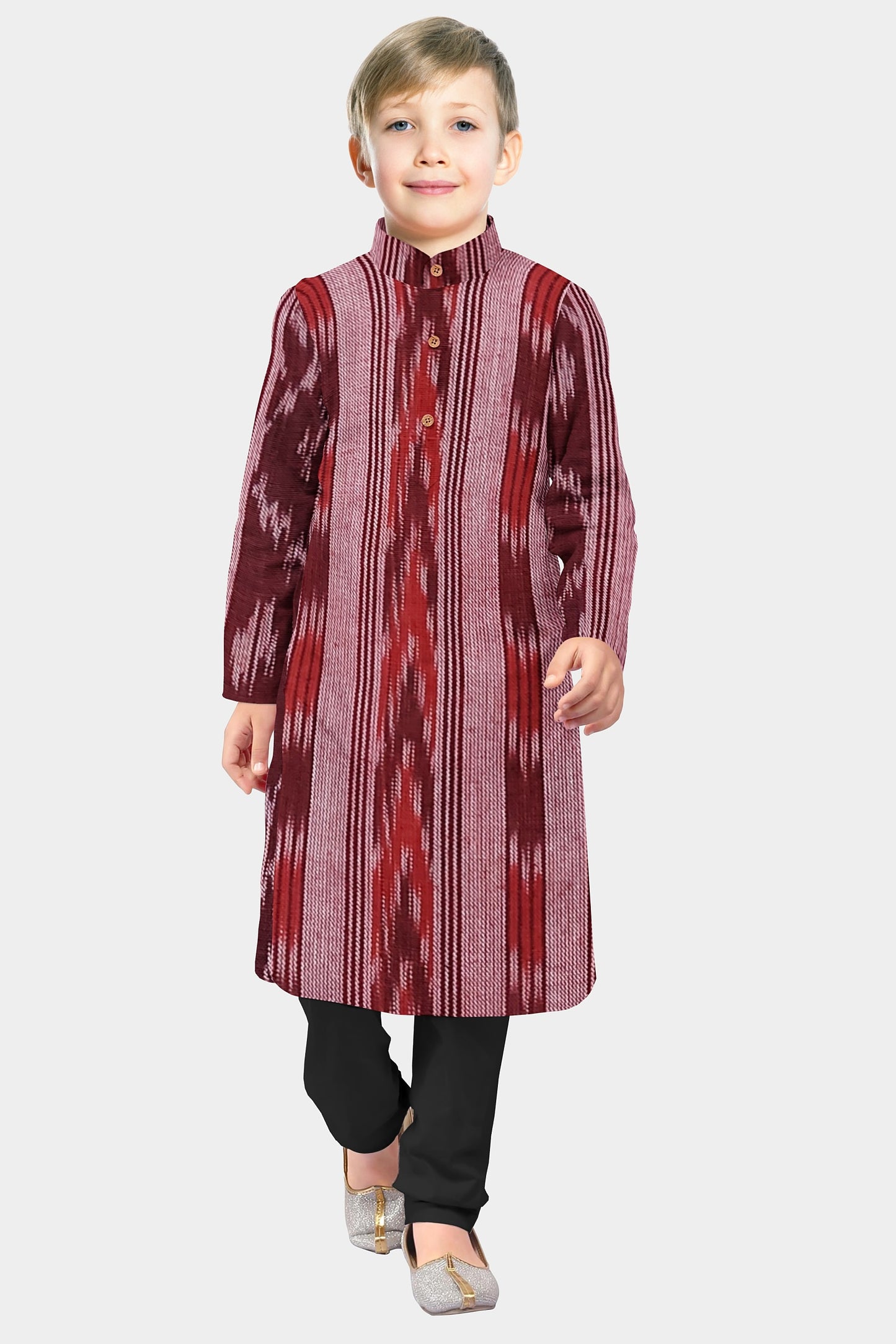 Boy's Handloom Kurta - WeHandloom # Boy's Kurta