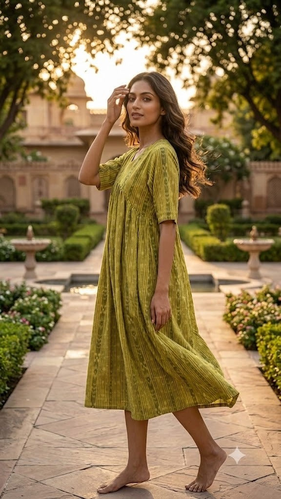 Handloom Stylish Single Dress