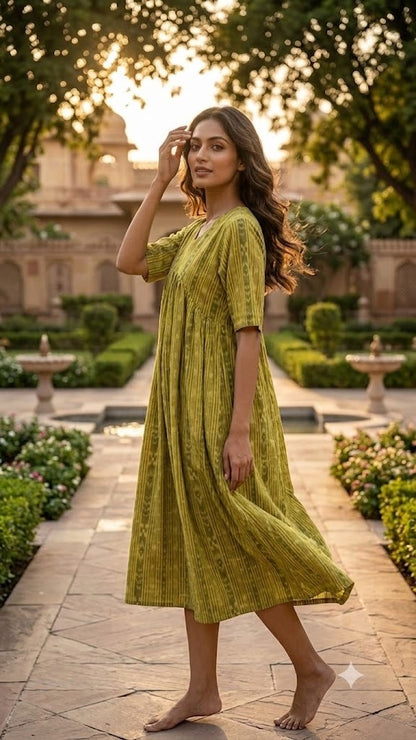 Handloom Stylish Single Dress