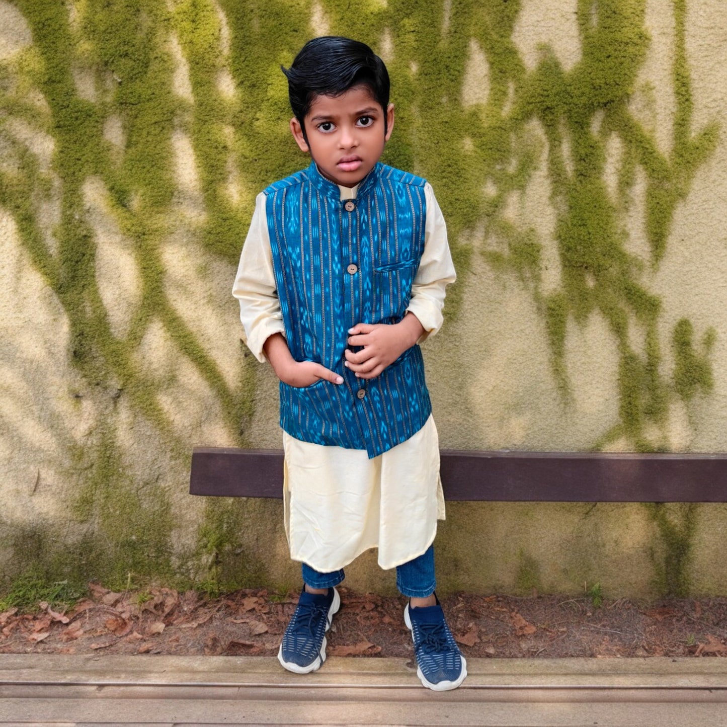 Boy's Handloom  Modi Jacket