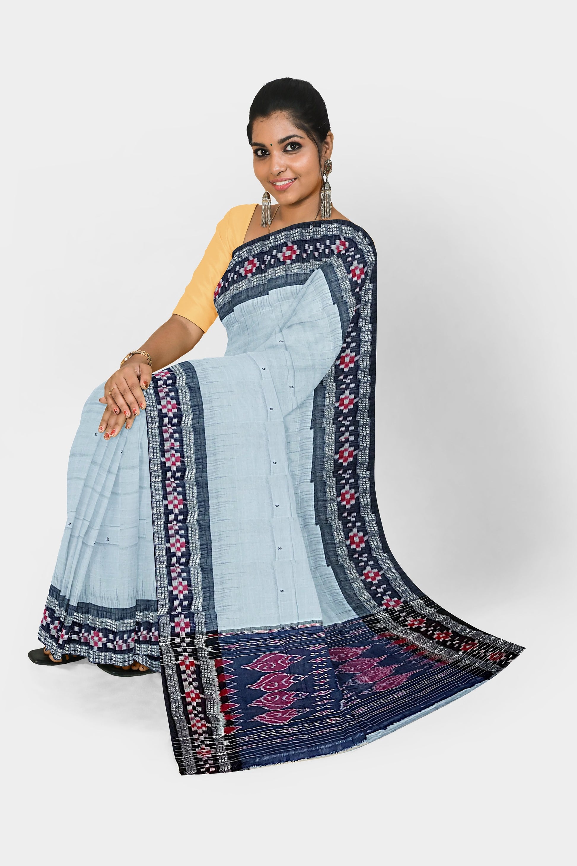 Handloom Cotton Saree - WeHandloom # Saree