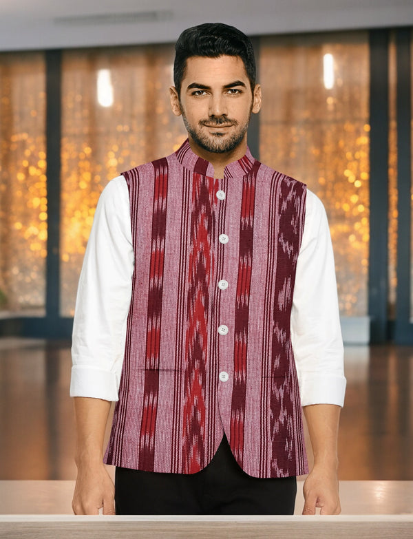 Mens Cotton Modi Jacket – WeHandlooms