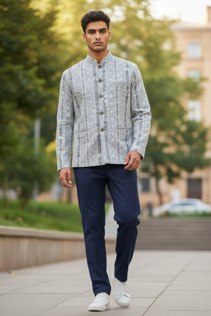 Handloom Men's Chinses Blazer
