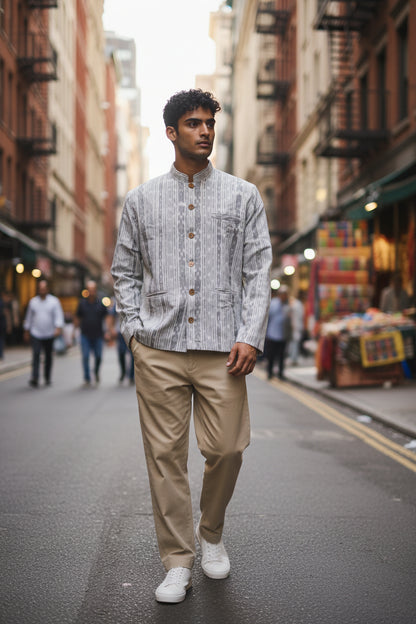 Handloom Men's Chinses Blazer