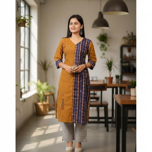 Kantha Stich Handloom Womens Kurta