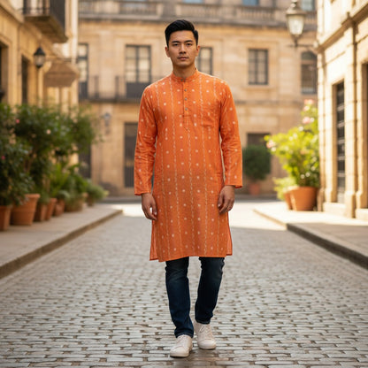 Handloom Mens Kurta