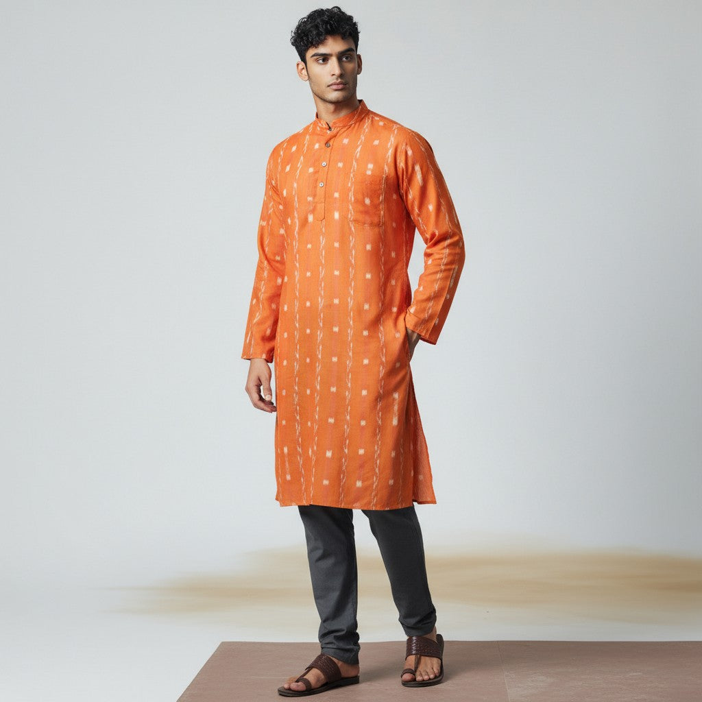 Handloom Mens Kurta
