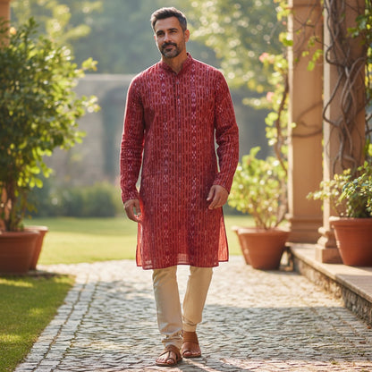 Handloom Mens Kurta