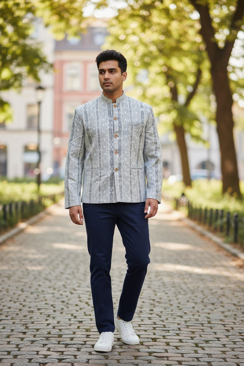 Handloom Men's Chinses Blazer