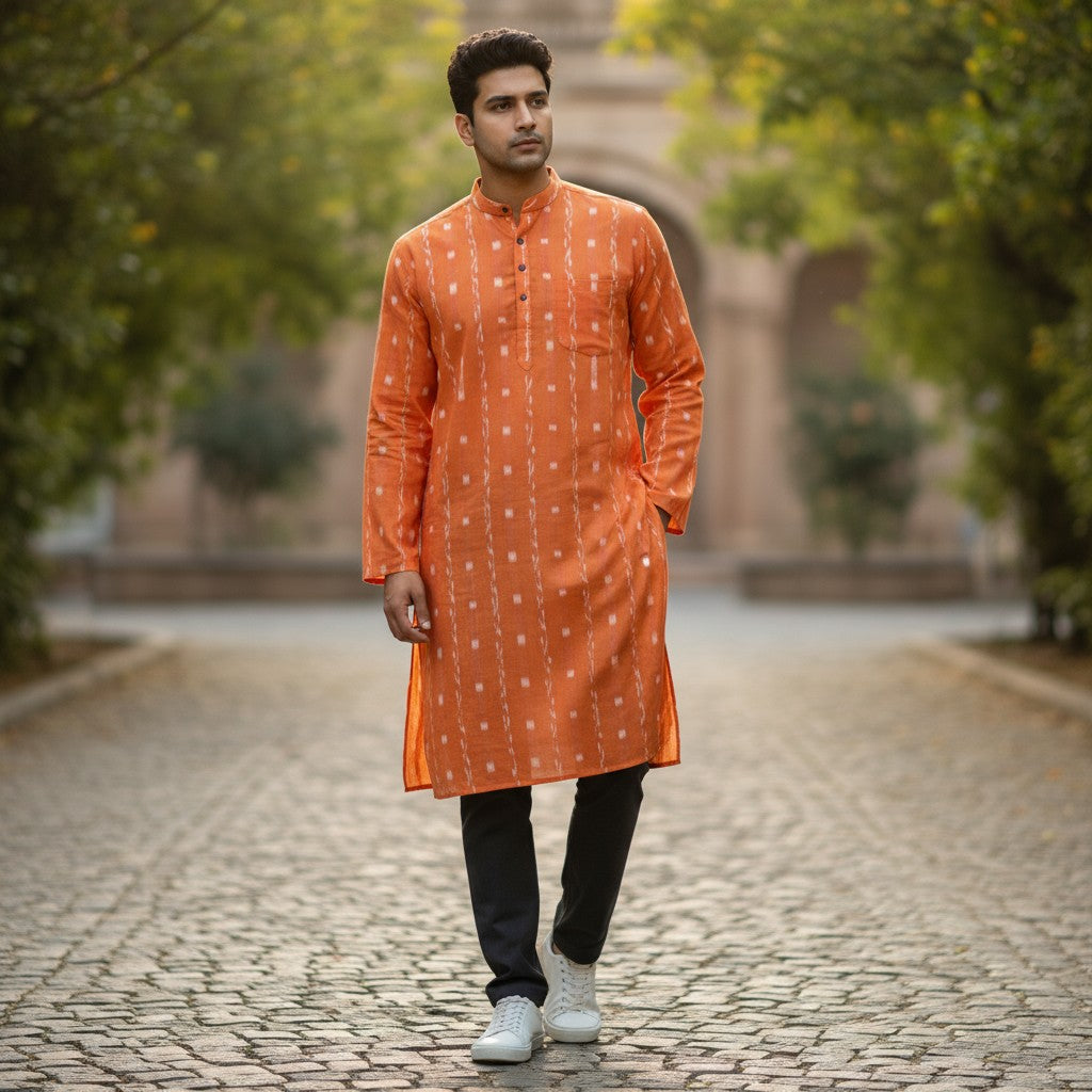 Handloom Mens Kurta